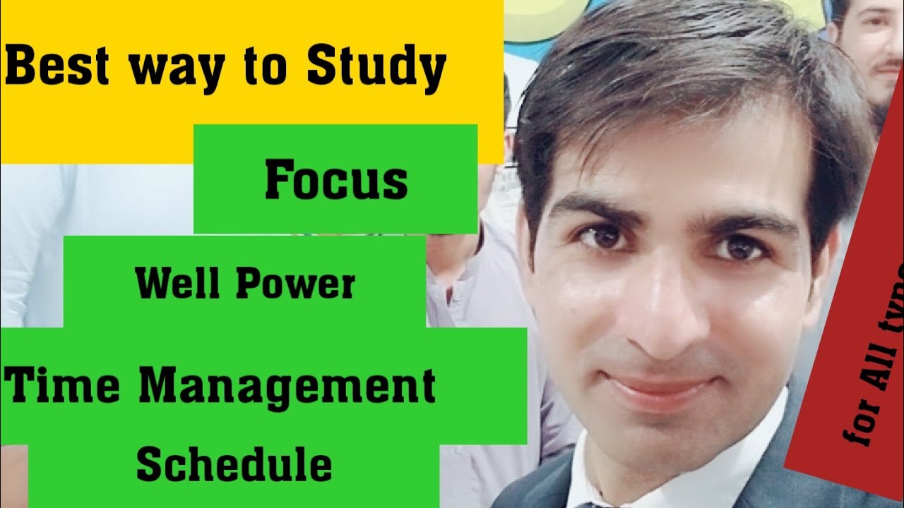 Best way to Study | Ali Sudais Motivational Speaker - YouTube