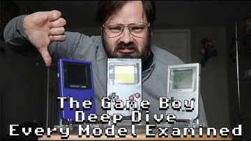 Nintendo Game Boy Hardware Retrospective Part 2 - A Deep Dive of Every Model