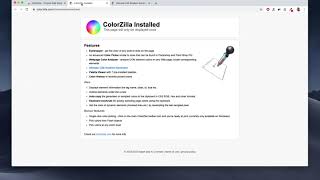 ColorZilla extension overview for Google Chrome