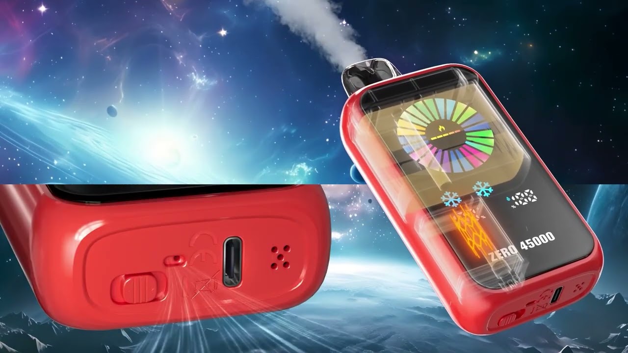 Veiik Space Cloud disposable vape with LCD screen 30000 puffs big puffs