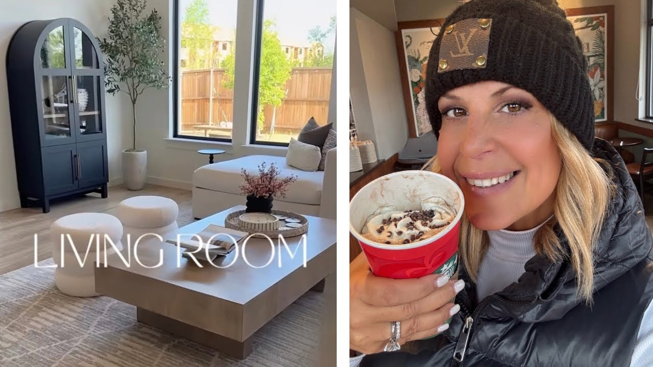 NEW LIVING ROOM VLOG - YouTube