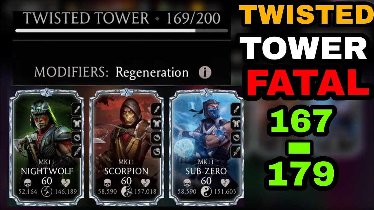 ZORLAYAN SAVAŞ:169 | Twisted Tower Fatal 167-179