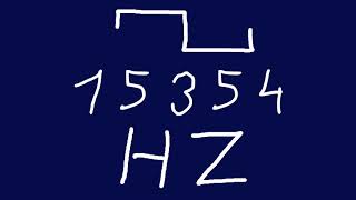 15354 hz square