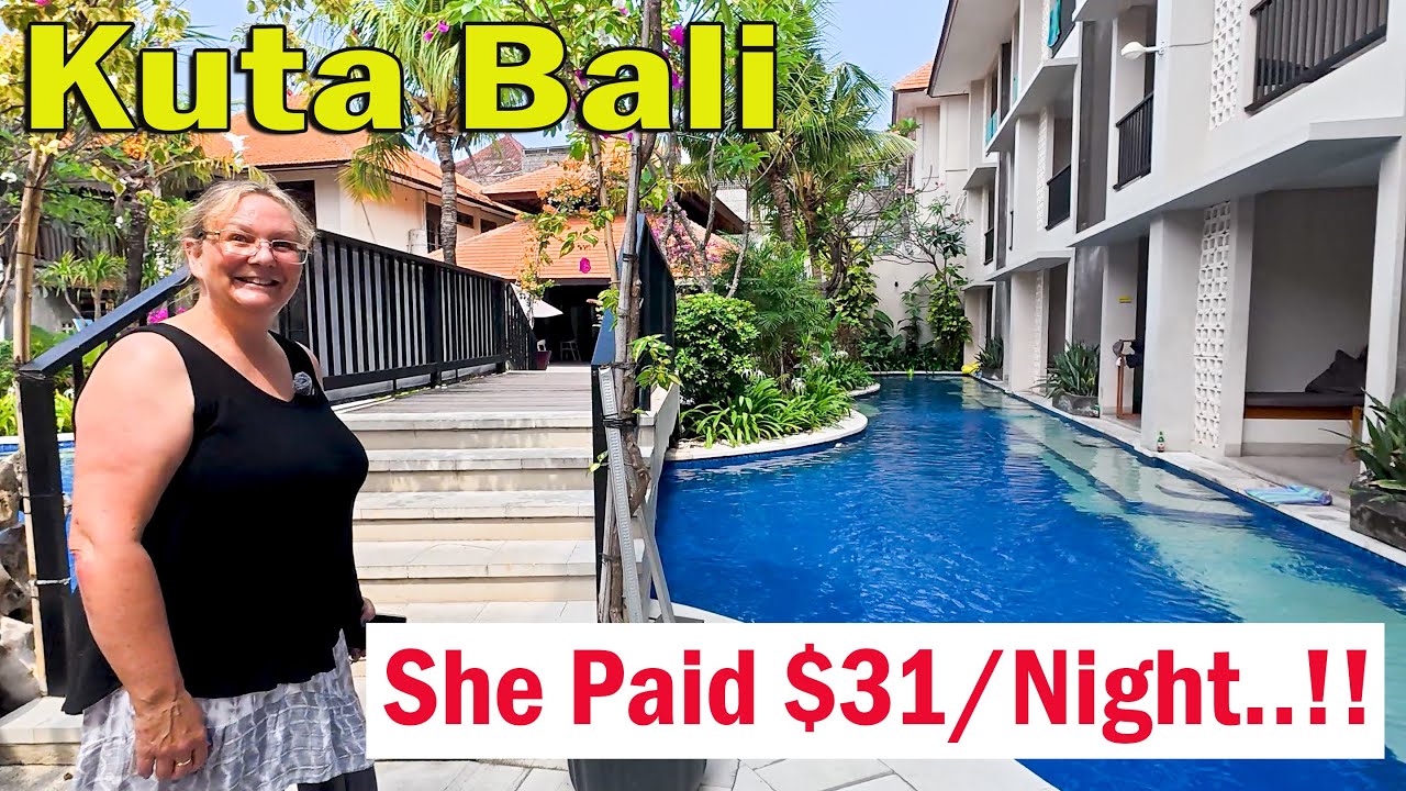 She Paid $ 31/Night For This Hotel In Kuta Bali..!! Would You Stay Here..?? Grand Barong Resort