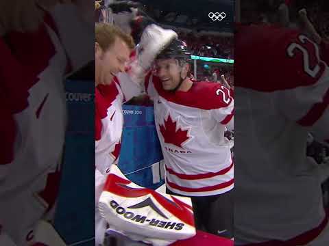 Sidney Crosby with an overtime winner! #Vancouver2010