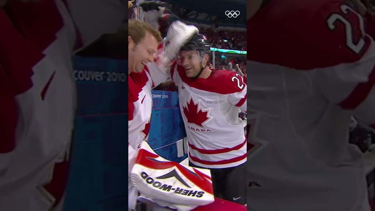 Sidney Crosby with an overtime winner! #Vancouver2010