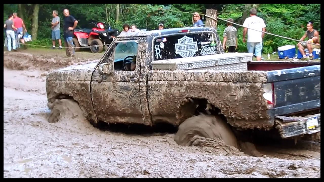 (28)2015  JEFFREYS MUD BOG //  3 FORD MUD TRUCK COMBO