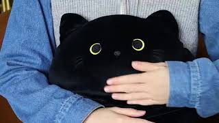 Amazon com  iBccly Black Cat Plush Toy Pillow,Soft Doll Plushie Pillow,Stuffed Animal Soft Pillow Ba