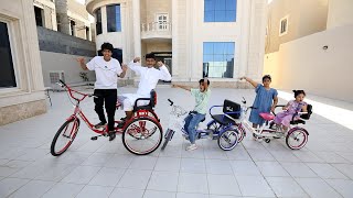 شروا سيكل كبير مره وفاجؤهم وخافوا منهم !! ليلى