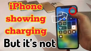 Iphone showing charging but its not / charging issue on iPhone .