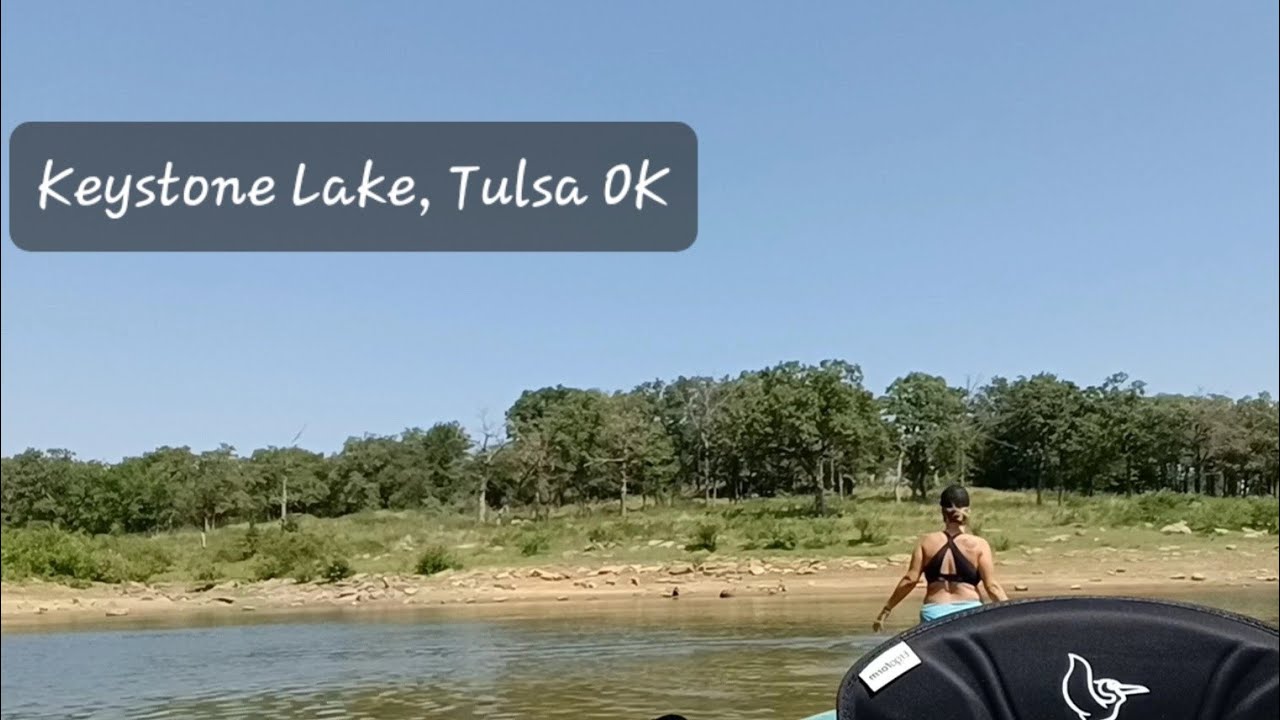 REUNITED Back In My KAYAK!!! Kayaking & Swimming At Keystone Lake