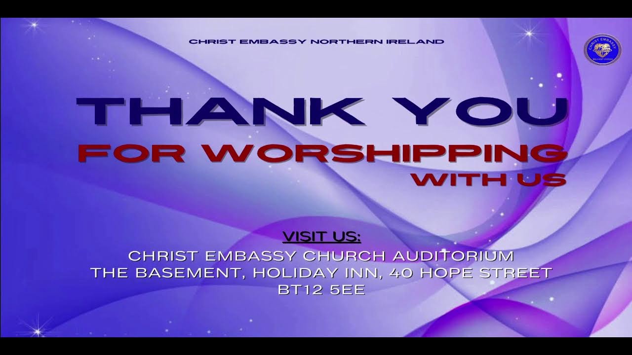 Christ Embassy Northern Ireland Sunday Service 11.01.2026
