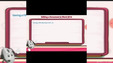 Class -IV (Editing a Document in word 2016)