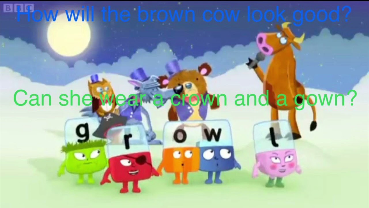 Wiggly Trivia Alphablocks: How Now Brown Cow?