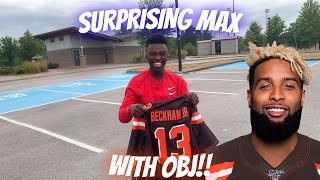 Surprising Max with OBJ!! + Reading Lips Challenge!
