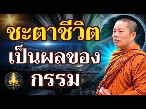 “ชะตาชีวิตของแต่ละคนไม่ใช่เรื่องบังเอิญ แต่เป็นผลของกรรม” #ธรรมะคลายทุกข์ #พระมหาบุญช่วย ปัญญาวชิโร