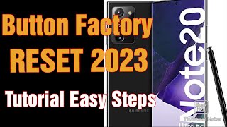 How to Hard Reset Samsung Note 20 Ultra easy step by step 2023 screenshot 4