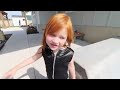 FAMiLY SKATE SESH!!  Adley skateboard routine, backyard skate park play, Niko learns new tricks 🛹