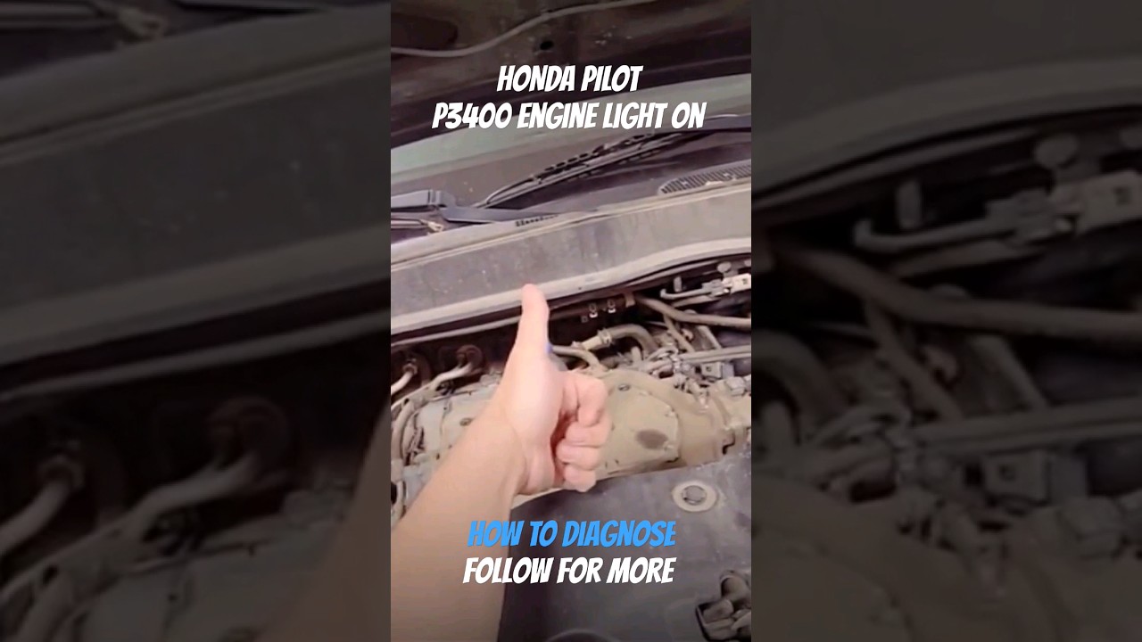 Click 👆 For Full Video. Its a Fixed! P3400 code On 09+ Honda Pilot. Follow For More 