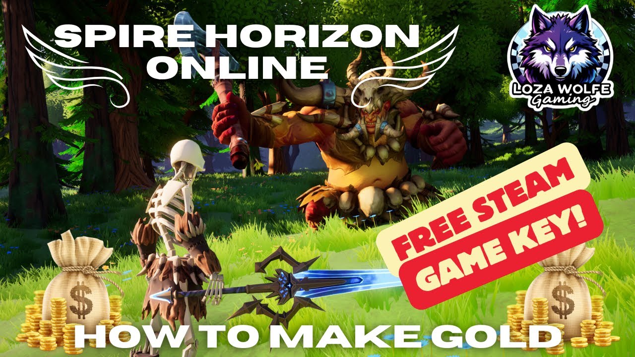 Spire Horizon Online Game Key Giveaway + Easy Gold Making Tips! 