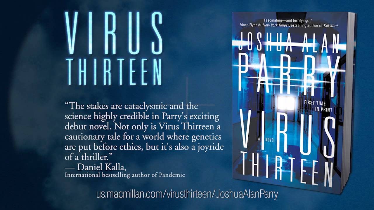 Virus Thirteen By Joshua Alan Parry Book Trailer Youtube