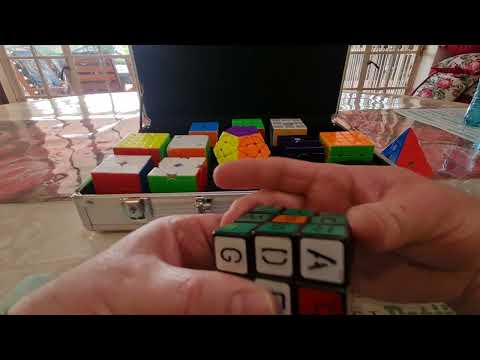 How to solve a Rubik's 3x3x3 Picture / Alphanumeric Cube