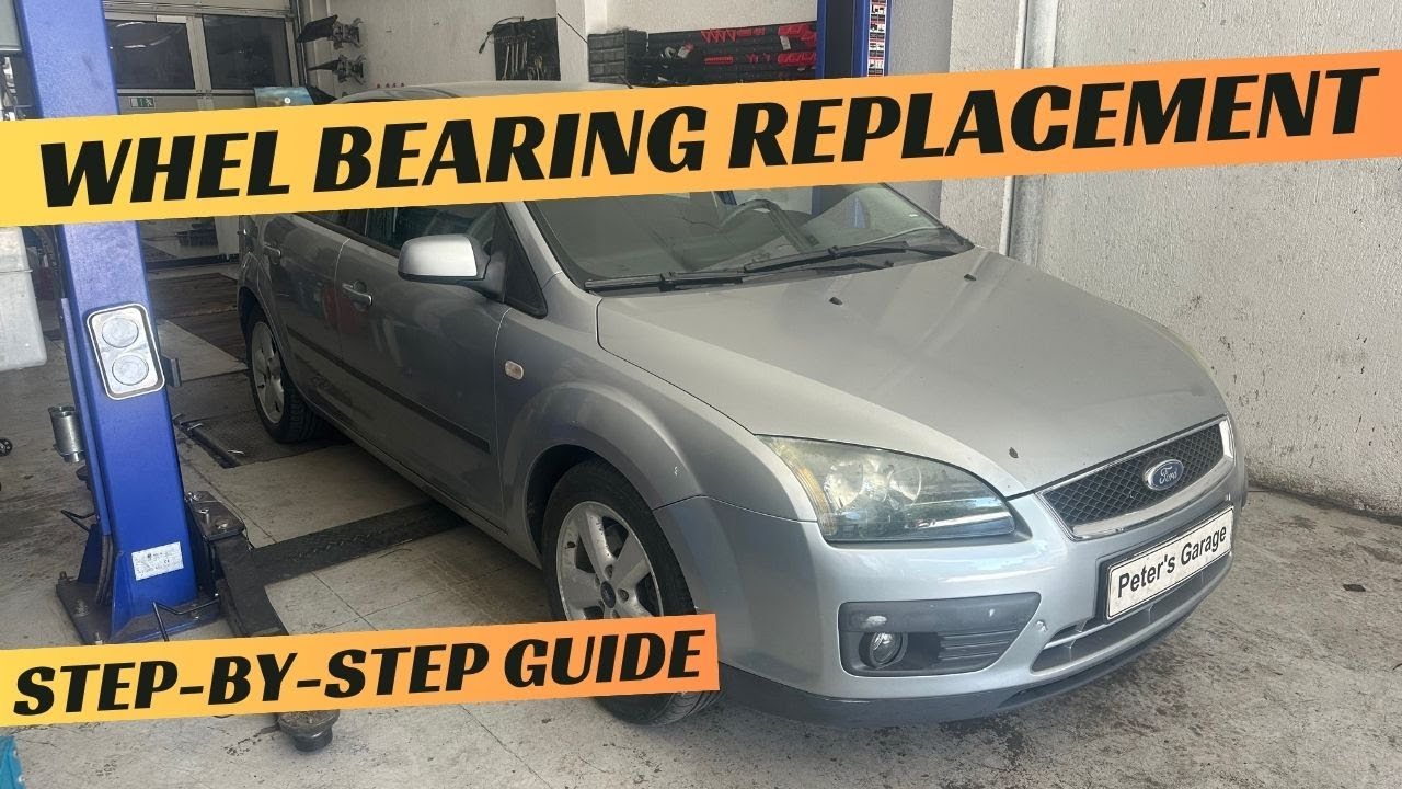 Замена переднего ступичного подшипника Ford Focus