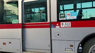 610系統江差ターミナル行きT3630元東急バス三菱ふそうエアロスターSノンステップバス。