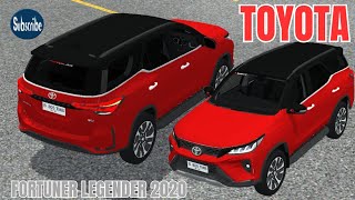 Mod BUSSID - TOYOTA FORTUNER LEGENDER 2020