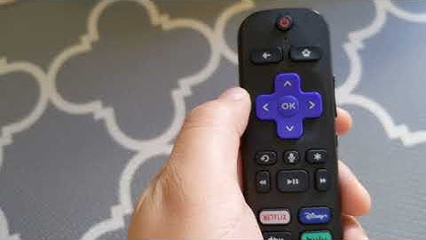 Spectrum App with Roku. Open Menu screen by pressing Black Left Button on remote. Took me forever...