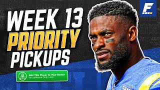 Top 10 Waiver Wire Pickups for Week 13 (2022 Fantasy Football)