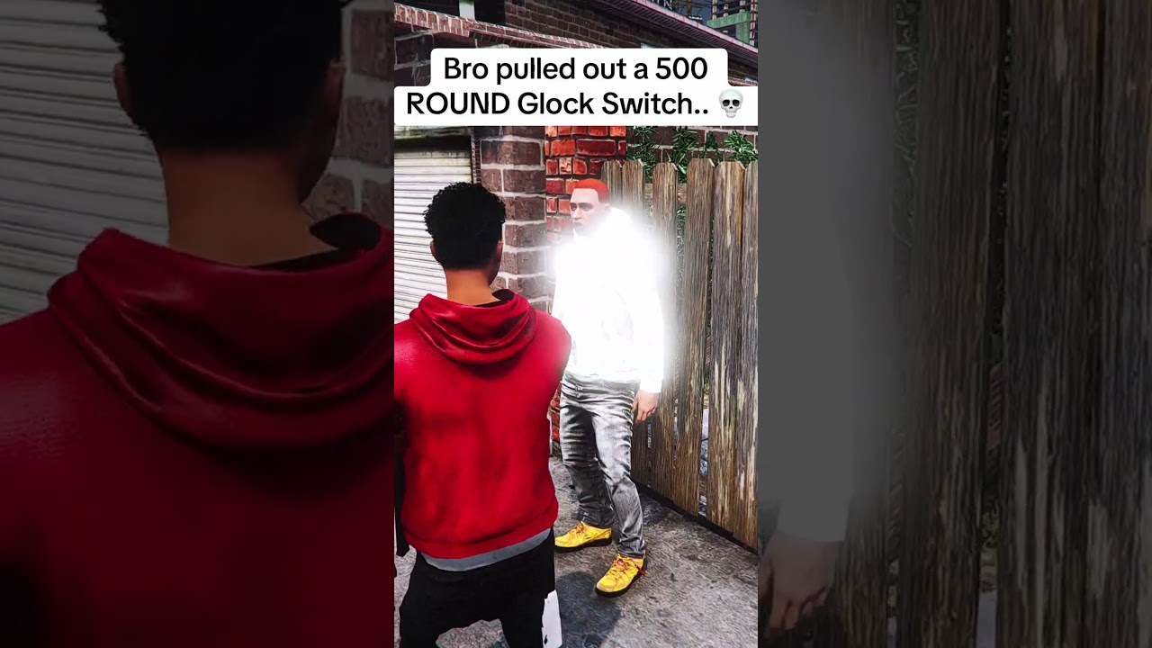 Bro had a 500 ROUND Glock SWITCH.. 💀| GTA 5 RP
