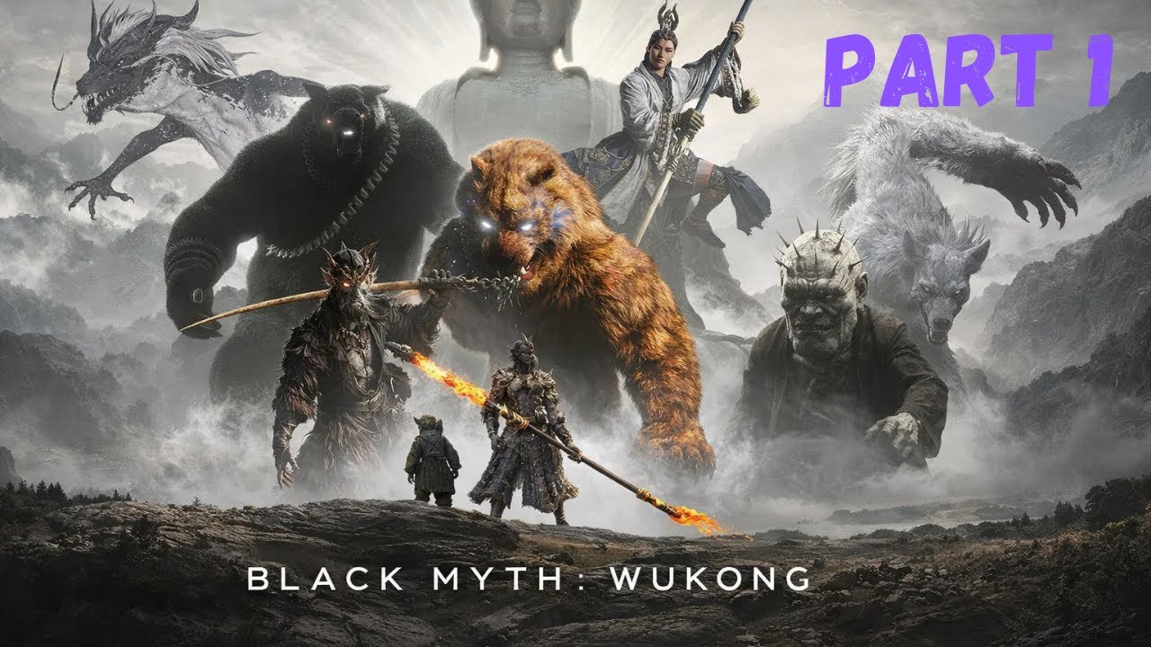 Black Myth: Wukong Walkthrough Part 1 — Chapter 1: Forest of Wolves → Bamboo Grove (PS5 4K60)