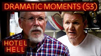 The Most DRAMATIC Moments From Season 3 | Hotel Hell | Gordon Ramsay