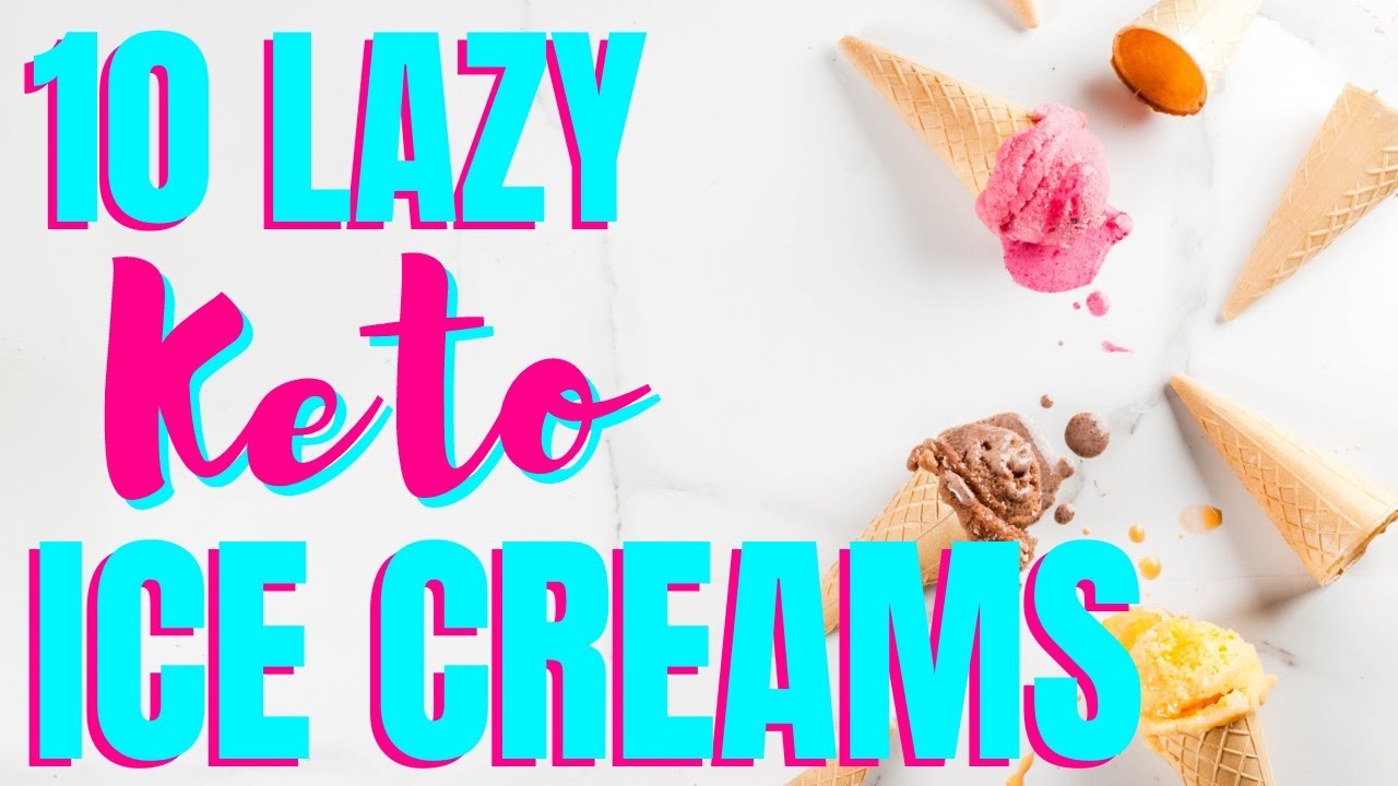 I TRIED 10 LAZY KETO ICE CREAMS // GIANT FOOD KETO CREAM REVIEW YouTube