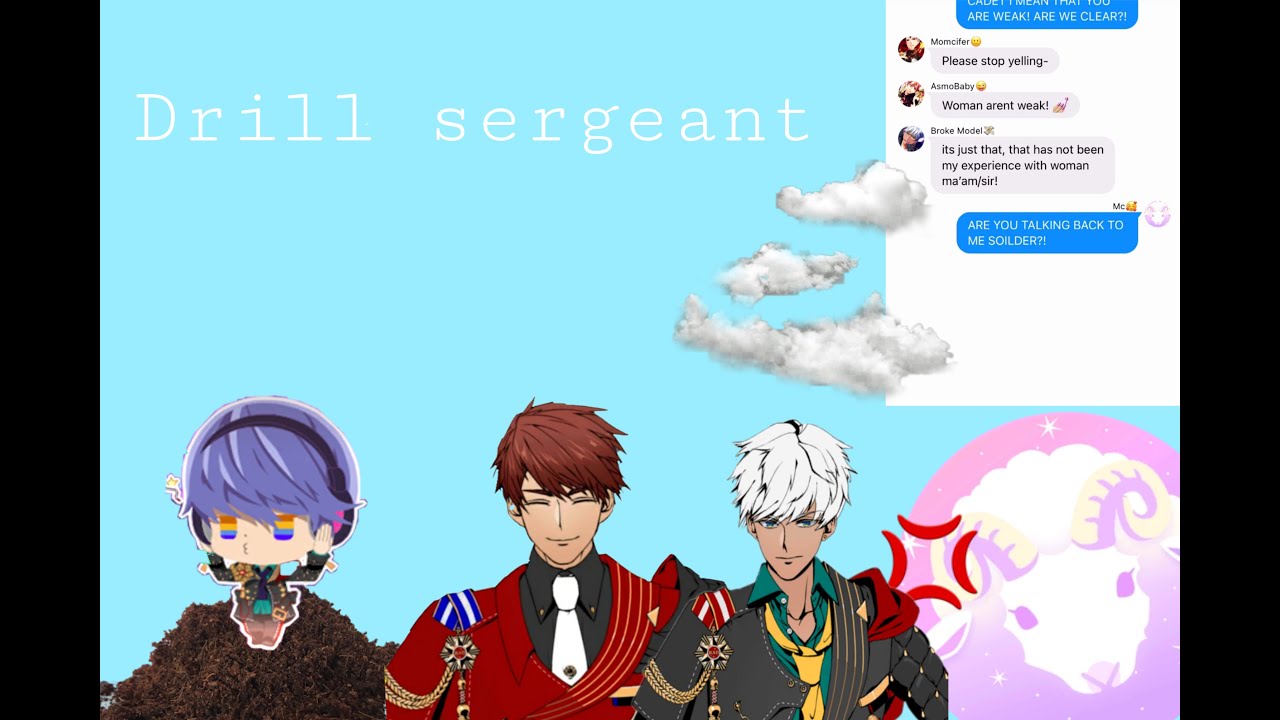 Obey me! Drill sergeant (Skit) Ft, Diavolo, Mc, Mammon and Levi
