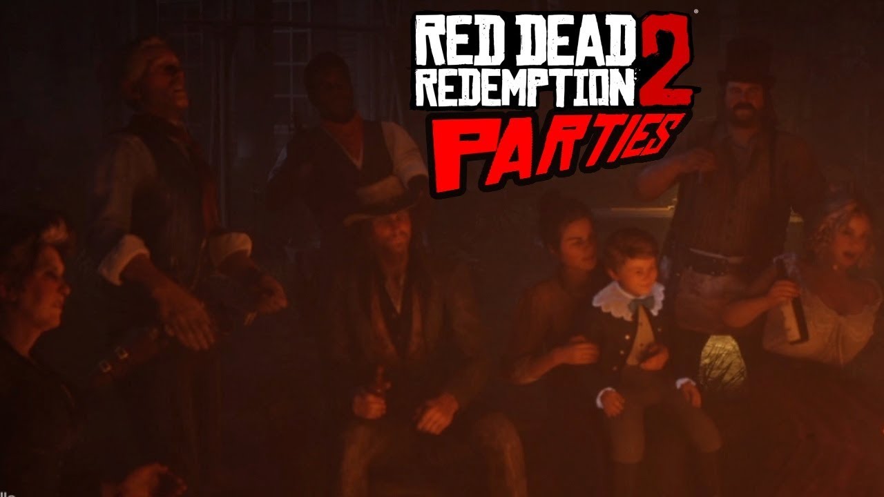 john marston swimming All Gang Celebrations,Parties And Dances Red Dead Redemption 2 (Fun Time)