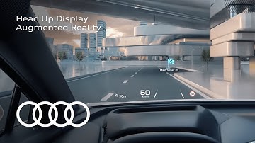 Audi Tech Tutorial: Head Up Display Augmented Reality