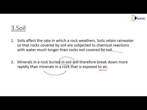 Factors Affecting Weathering and Product of Weathering - Introduction and Physical Geology thumbnail