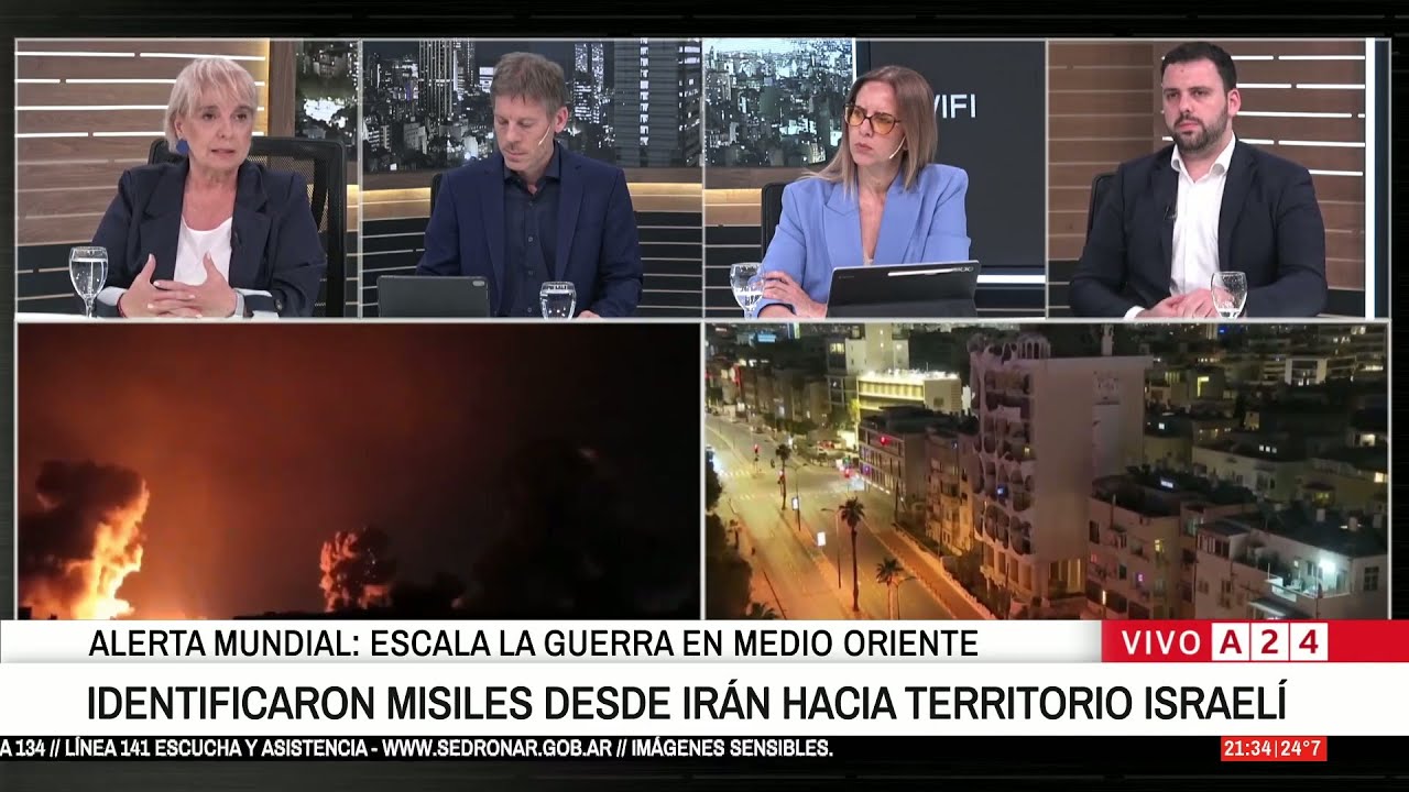 🚨 AHORA: SUENAN LAS SIRENAS EN ISRAEL POR MISILES PROVENIENTES DE IRÁN