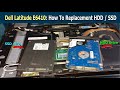 Dell Latitude E6410: How To Replacement HDD / SSD 2023
