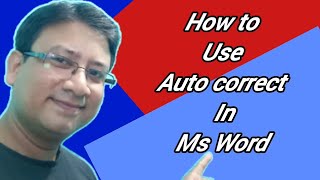 S C Sir Class Learn Computer || How To Use Auto Correct In Ms Word|| #autocorrect