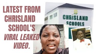 CHRISLAND SCHOOL'S leaked video latest#Christland latest