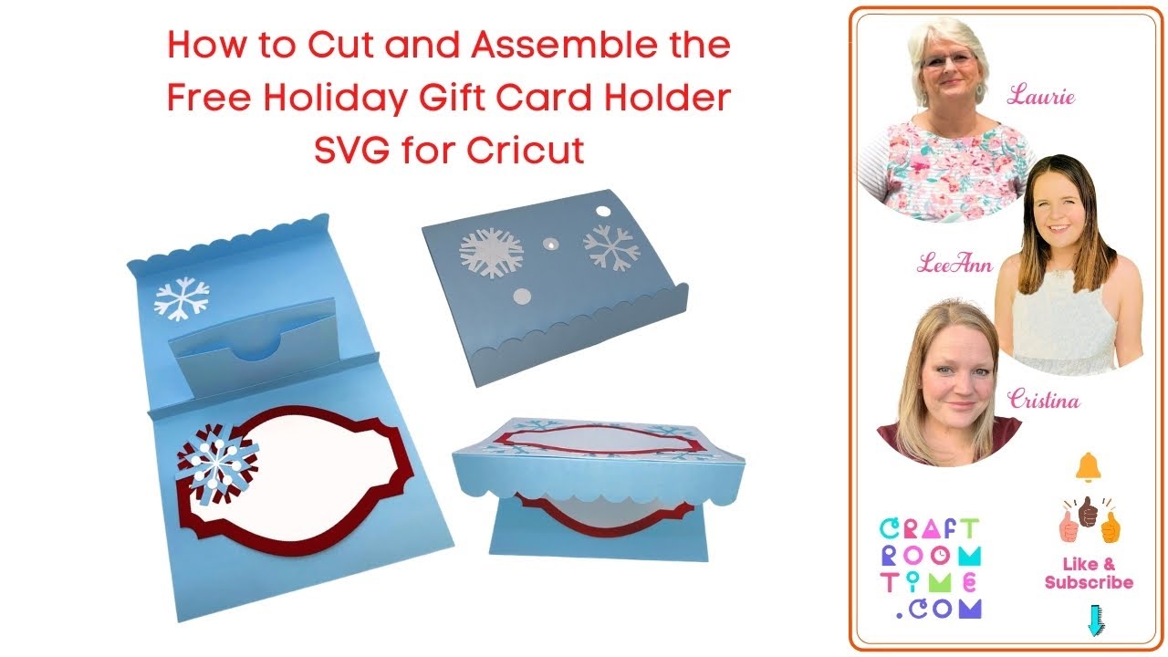 Download Wonderful Christmas Gift Cards And Candy Box Free Svgs Craft Room Time