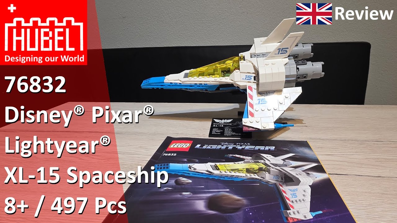 Обзор EN - LEGO® Disney® Pixar® Lightyear® - 76832 - Космический корабль XL-15