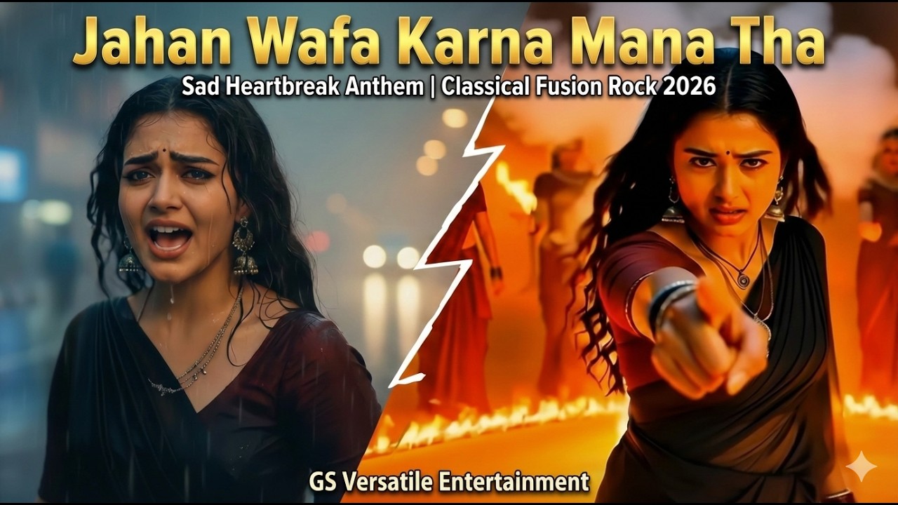 Jahan Wafa Karna Mana Tha | Heartbreak Anthem Classical Fusion Rock 2026 -GS Versatile