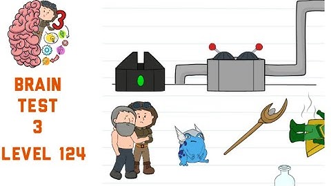 Brain Test 3 Level 124 They must find a way to help Thor Walkthrough
