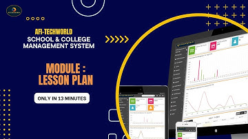 Module: Lesson Plan   Smart School Management System