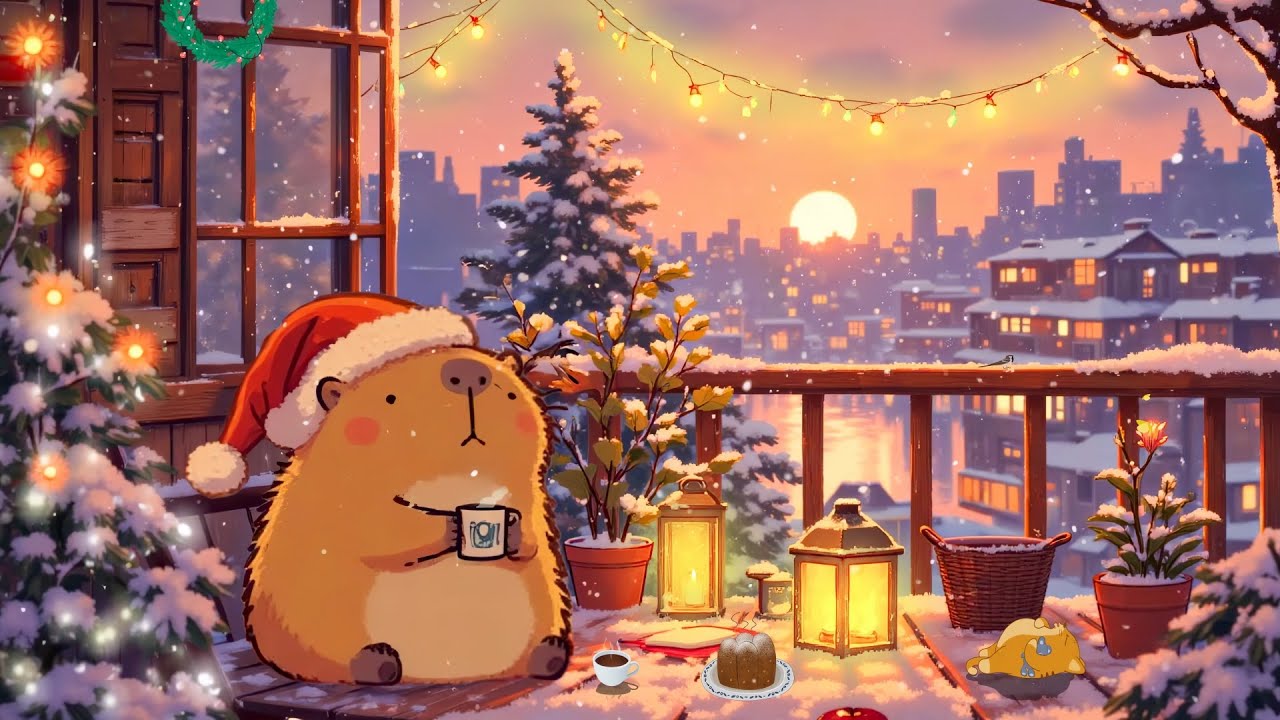 Rooftop Coffee Lofi 📻 Relaxing Beats for Creative Flow