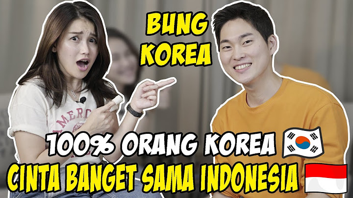 BUNG KOREA KE INDONESIA KHUSUS KETEMU AYU TING TING !!!